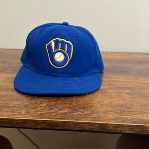 Brewers fitted baseball hat